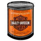 Harley Davidson Motor Oil Can, Wall Art, Metal Sign