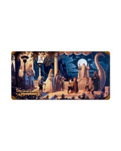 The Final Farewell, Fantasy, Vintage Metal Sign, 24 X 12 Inches