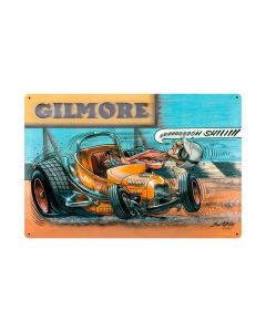 Gilmore Racer, Automotive, Metal Sign, 36 X 24 Inches