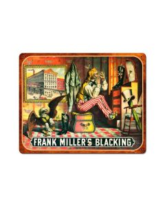 Frank Miller Blackening, Nostalgic, Vintage Metal Sign, 15 X 12 Inches