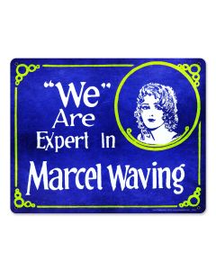 Marcel Waving, Nostalgic, Plasma, 15 X 12 Inches