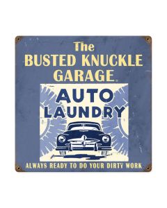 Car Wash, Automotive, Vintage Metal Sign, 12 X 12 Inches