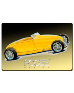 29 Roadster Yellow, Featured Artists/Chip Foose Signs, Satin, 36 X 24 Inches