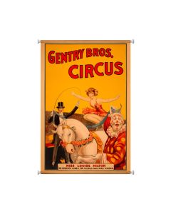 Gentry Circus, Home and Garden, Canvas Print, 25 X 38 Inches