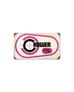 Crower Racing Cams, Automotive, Vintage Metal Sign, 8 X 14 Inches