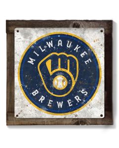 Milwaukee Brewers Wall Art, Metal Sign
