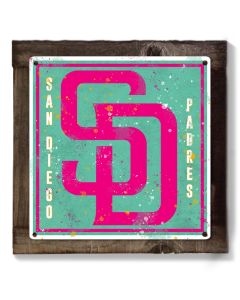 San Diego Padres City Connect Wall Art, Metal Sign