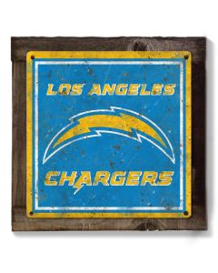 Los Angeles Chargers Wall Art, Metal Sign, NFL