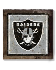 Raiders Wall Art, Metal Sign, NFL
