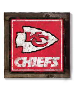 Kansas City Chiefs Wall Art, Metal Sign, NFL