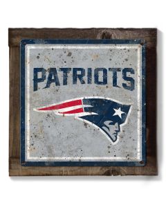 New England Patriots Wall Art, Metal Sign, NFL