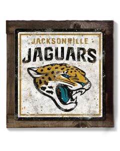 Jacksonville Jaguars Wall Art, Metal Sign, NFL