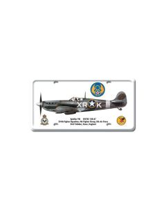 Spitfire VB, Aviation, License Plate, 6 X 12 Inches