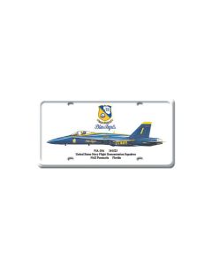 FA-18A, Aviation, License Plate, 6 X 12 Inches