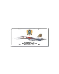 Su-27 Flanker-B, Aviation, License Plate, 6 X 12 Inches