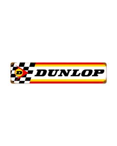 Dunlop, Automotive, Vintage Metal Sign, 28 X 6 Inches