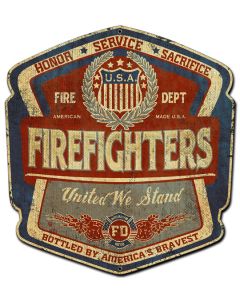 FIREFIGHTERS UNITED, Licensed Products/Erazorbits, PLASMA, 15 X 16 Inches