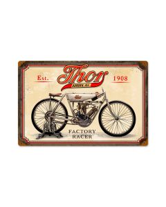 Thor, Motorcycle, Vintage Metal Sign, 18 X 12 Inches