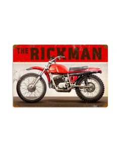 The Rickman, Motorcycle, Vintage Metal Sign, 18 X 12 Inches
