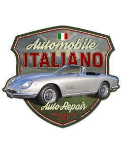 AUTOMOBILE ITALIANO, Licensed Products/American Beauties by Greg Hildebrandt, PLASMA, 30 X 26 Inches