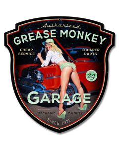 Grease Monkey, Featured Artists/American Beauties by Greg Hildebrandt, Plasma, 15 X 16 Inches