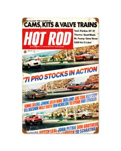 Pro Stocks, Automotive, Vintage Metal Sign, 16 X 24 Inches