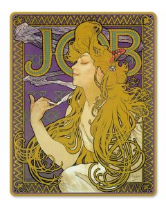 Mucha Jobs, Rolling Papers, Metal Sign12"x15"