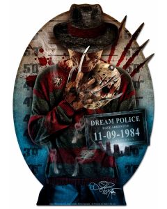 DIG003 - FREDDY, Patriotic, Metal Sign, Wall Art, 28 X 40 Inches