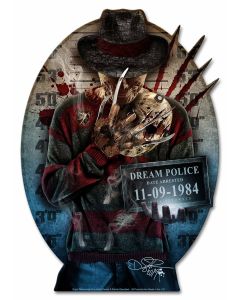 DIG004 - FREDDY, Patriotic, Metal Sign, Wall Art, 14 X 20 Inches