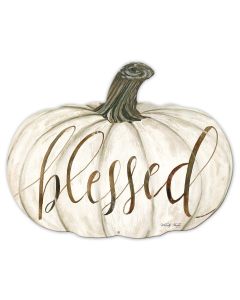 PUMP Blessed, Home & Garden, Metal Sign, Wall Art, 18 X 14 Inches