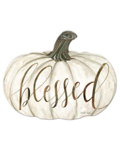 PUMP Blessed, Home & Garden, Metal Sign, Wall Art, 26 X 20 Inches
