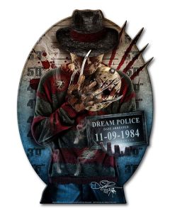 DIG022 - FREDDY, Patriotic, Metal Sign, Wall Art, 9 X 12 Inches