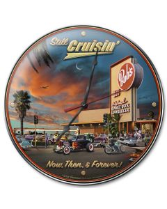 1966 Cruisin Bobs, Automotive, Metal Sign, Wall Art, 14 X 14 Inches