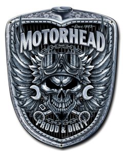 Motorhead Grill Vintage Sign, Other, Metal Sign, Wall Art, 11 X 14 Inches