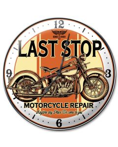 Last Stop, Other, Metal Sign, Wall Art, 14 X 14 Inches