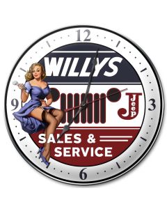Willys, Other, Metal Sign, Wall Art, 14 X 14 Inches