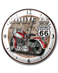 Route 66, Street Signs, Metal Sign, Wall Art, 14 X 14 Inches
