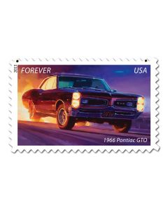 GTO Stamp Vintage Sign, US Postal Service, Metal Sign, Wall Art, 18 X 12 Inches