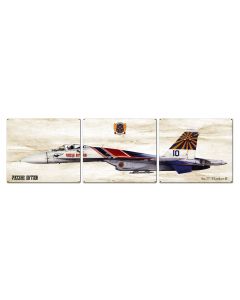 SU-27 Flanker-B, Aviation, Metal Sign, Wall Art, 16 X 14 Inches