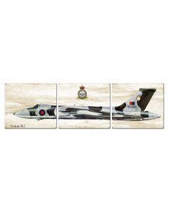 Vulcan B.2, Aviation, Metal Sign, Wall Art, 16 X 14 Inches