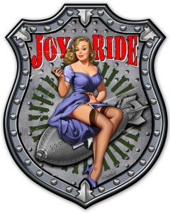 Joy Ride, Other, Metal Sign, Wall Art, 38 X 48 Inches