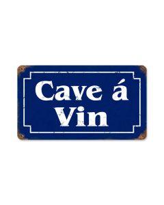 Wine Cellar Vintage Sign, Bar and Alcohol , Metal Sign, Wall Art, 14 X 8 Inches