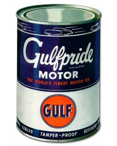Gulf Motor Oil Vintage Sign