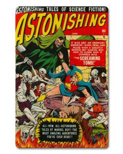 Astonishing Comic 12 x 18 Satin