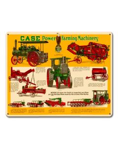 Case Farming Machinery 15 x 12 Satin
