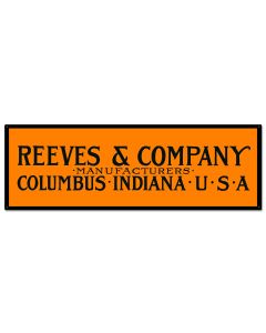 Reeves and Co 36 x 12 Custom Shape