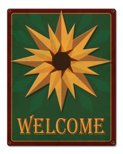 Sunflower 3-d Welcome