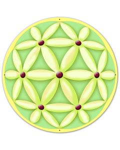 Flower Of Life Sphere 36 x 36 Custom Shape