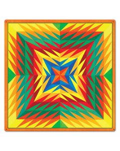 Reverse Triangle Quilt 24 x 24 Custom Shape