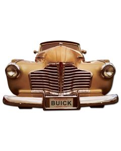 Buick Cut out Metal Sign 24in X 15in